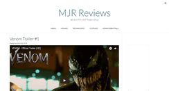 Desktop Screenshot of mjrreviews.com